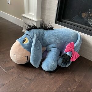 Disney Winnie The Pooh Oversized Eeyore Plush Studded Animal